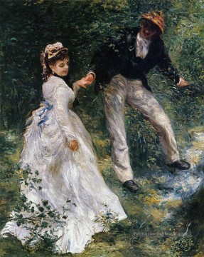 Maître de la Promenade Pierre Auguste Renoir Peinture à l'huile